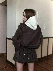 Hoodie docking jacket