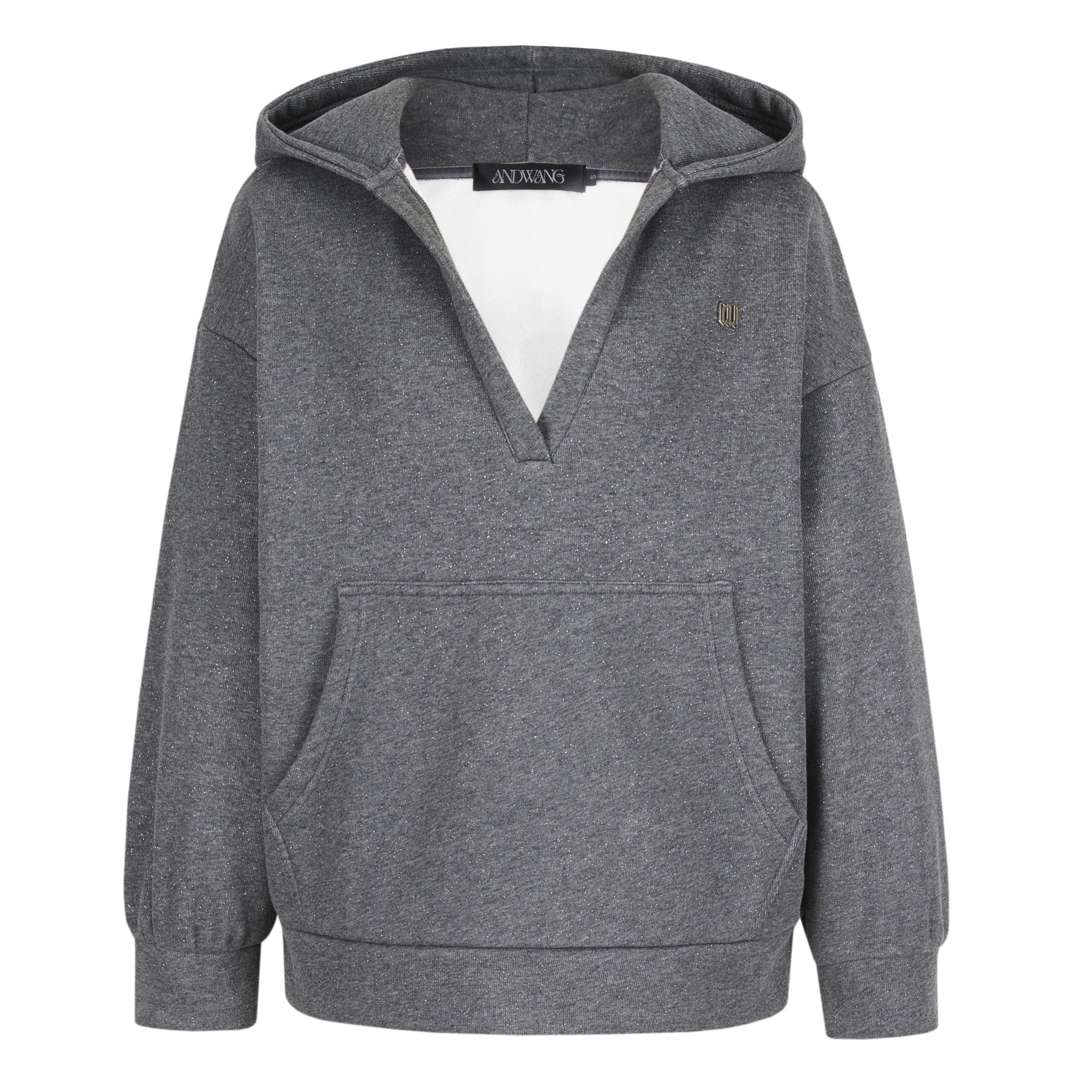 Kirakira v neck hoodie