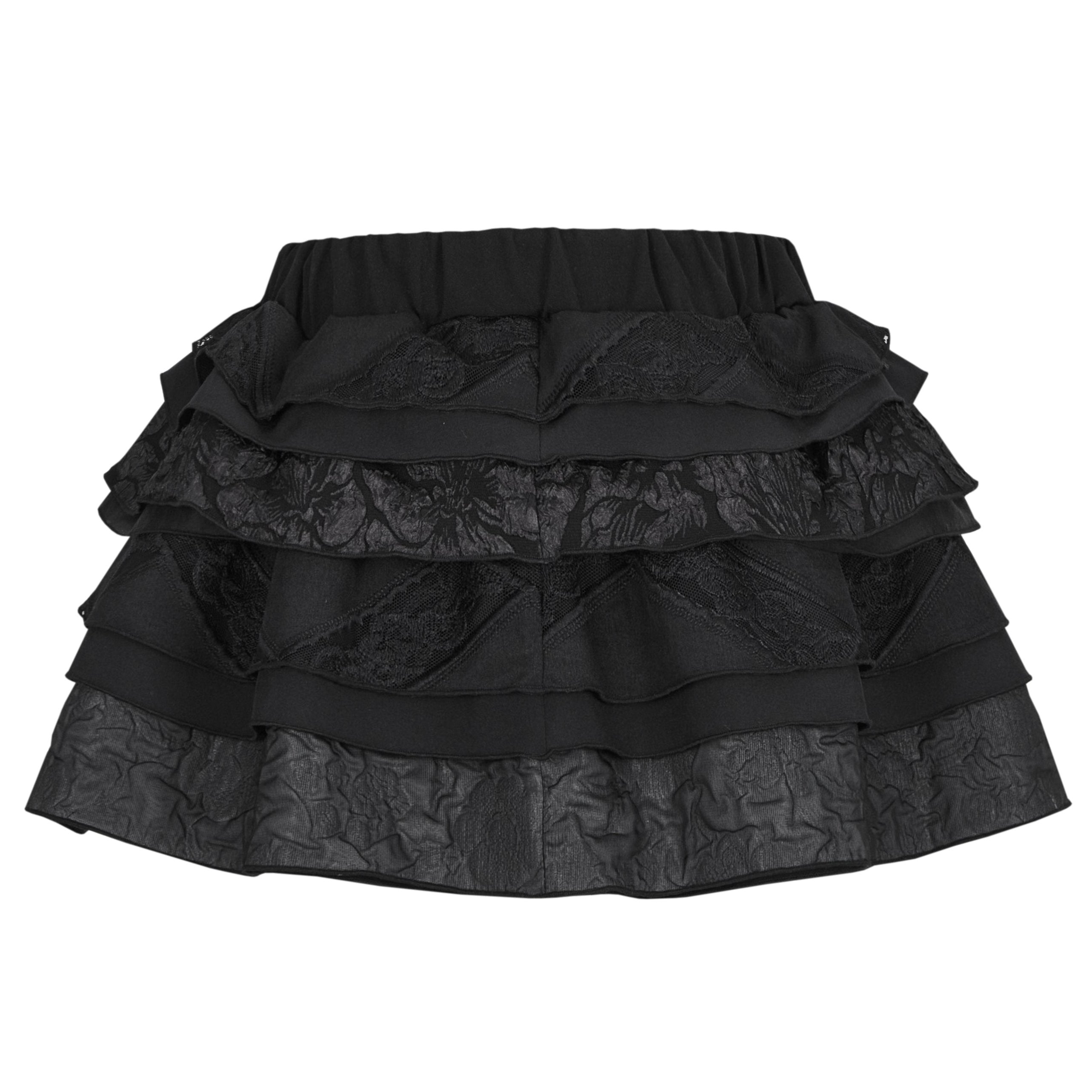 Frill lace docking skirt