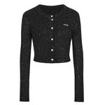 Load image into Gallery viewer, Glitter knit cardigan
